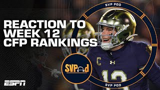 CFP Rankings Reaction  The Good amp the Bad in the NFL  SVPod [upl. by Biddick350]