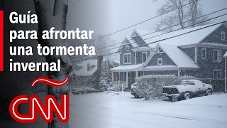 Tormenta invernal guía para preparar tu casa [upl. by Nnilsia]