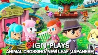 IGN Plays Animal Crossing New Leaf in Japanese [upl. by Greene]