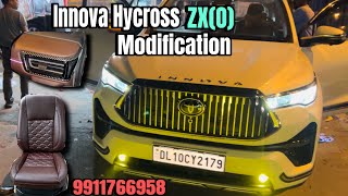 Innova Hycross Interior Modified✔️Picasso Device✔️Mayback Grill✔️Connection tail Light [upl. by Redman]