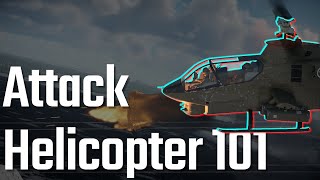 Air Support Tutorial Part 1 Helicopters  War Thunder CAS Tutorial [upl. by Lowenstern615]