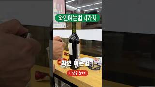 달디달고 달디단 내와인 따는법 와인 shots [upl. by Annairda]