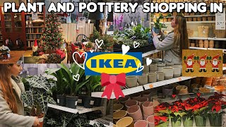 Plant and pottery shopping in IKEA  HAUL [upl. by Aihsrop]