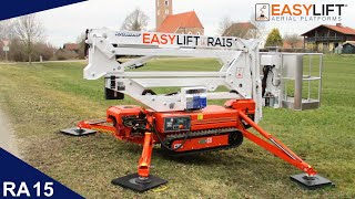 Easylift RA15 RaupenArbeitsbühne [upl. by Nangatrad]