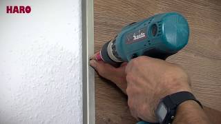 Installation instructions for Laminate Flooring on the wall – quotFloor on the Wallquot [upl. by Rigby]