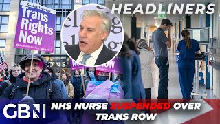 NHS nurse SUSPENDED for offence at trans man in women’s changing room  ‘She just turned her back’ [upl. by Deenya]