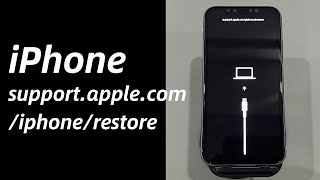 How to Fix iPhone supportapplecomiphonerestore without computer  Four Steps [upl. by Dnivra]