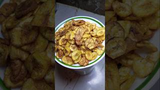 Raw banana chips food foodie yt recipe shorts chips [upl. by Finbur683]