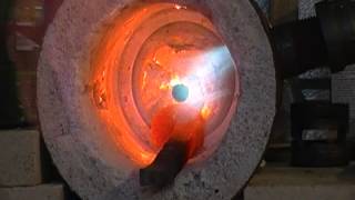 Coffee Can Forge Burner Test [upl. by Anoved]