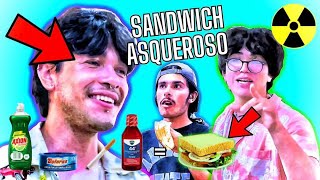 Mis AMIGOS me hacen un SANDWICH 🤢🤢”EL RETO DEL AGUILA COJA” [upl. by Aire915]