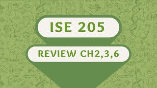 KFUPM  ISE 205 – Review questions Chapter 23 and 6  أرشفة [upl. by Irihs]