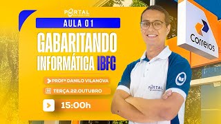 Concurso Correios Gabaritando Informática IBFC  Aula 01 CursosdoPortal [upl. by Deyas]