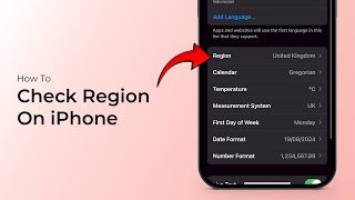 How To Check Region On iPhone [upl. by Elam]