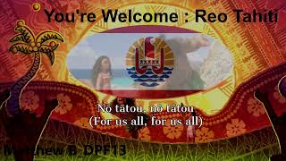 Youre Welcome  Tahitian ST [upl. by Sida]