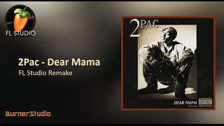 2Pac  Dear Mama Instrumental Remake [upl. by Seaman]