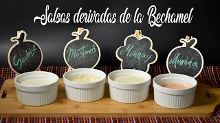 Derivadas de la Bechamel Como hacerlas Explicadas paso a paso Historia tips técnica y secretos [upl. by Alamac6]