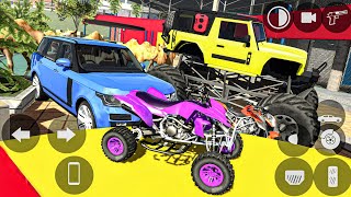 IBD3D 60  ATV Bike Range Rover Ninja H2R Riding amp Camel Wandering in City  Android Gameplay [upl. by Eatnhoj554]