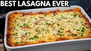 The Ultimate Comfort Food Recipe  How To Make Irresistible Lasagna [upl. by Gallard633]