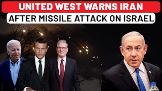 USLed West Rallies Behind Israel After Iran’s Missile Attack ‘Will Pay For It…’  Watch [upl. by Claybourne]