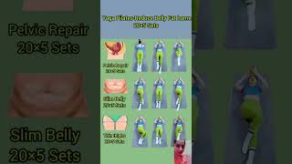 Yoga Pilates Reduce Belly Fat part 235yoga weightloss bellyfatloss shorts [upl. by Eema]