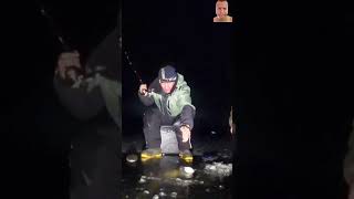 wow winter winterfishing cool snow icefishing icefish icefishinglife рыбалка 🐟🐟🎣🥶🥶❄️ [upl. by Yrrac446]