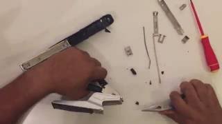 Disassembling a stapler [upl. by Eecal]