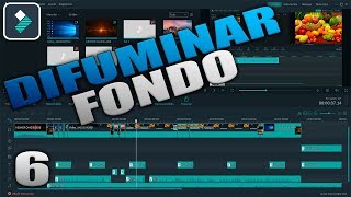 Tutorial Filmora Difuminar Fondo de Video 6 [upl. by Cheney443]