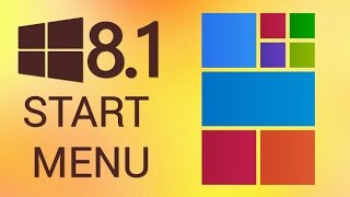 How To Get Your Windows 8 1 Start Menu [upl. by Jezebel]