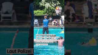 Bademeister in Freibad zusammengeschlagen nius sommer freibad [upl. by Arbuckle]