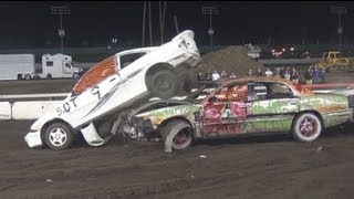 LA County Fair Demolition Derby 2013 [upl. by Asenad662]