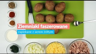 Ziemniaczki faszerowane zapiekane z serem żółtym [upl. by Violetta177]