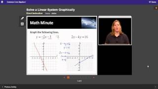 Algebra I Course Sample  Edgenuity [upl. by Nrubliw]