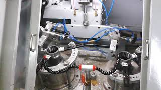 Honing Machine for Ball and Angular Contact Bearings Multi Station [upl. by Gnivri109]