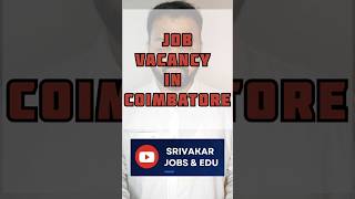 Job Vacancy in Coimbatore  Webnox technologies [upl. by Yramliw]