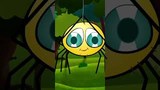 Incy Wincy Araignée shorts reels cartoon video incywincyspider song [upl. by Nickey]