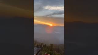 Sunrise 🌞🌞🌄🌄northbengal kurseong highlight [upl. by Giuliana]