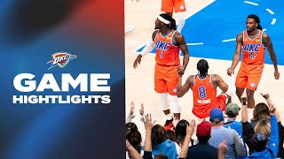 OKC Thunder vs Golden State Warriors  Game Highlights  November 10 2024 [upl. by Nagek]