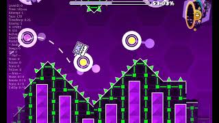 Hexagon Force Slow Geometry dash gd hexagonforce [upl. by Oliver252]