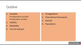 Basic Terminologies used in research PART 1 [upl. by Tabina]