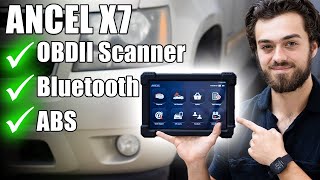 Every DIY Mechanic NEEDS THIS  Ancel X7 BiDirectional OBD2 Scanner [upl. by Marmawke]