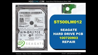 ST500LM012 Seagate HDD PCB Repair 100720903 [upl. by Aynatahs553]