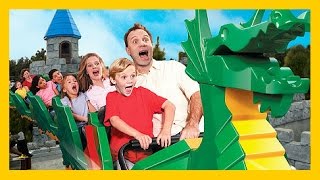 LEGOLAND FLORIDA DRAGON ROLLERCOASTER POV [upl. by Luz]