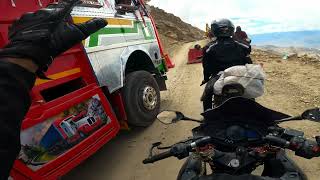 LEH TO KHARDUNGLA PASS  PULSAR RS 200 WORLD 2 HIGHEST PASS LADAKH 2024 ladakh [upl. by Eetak]