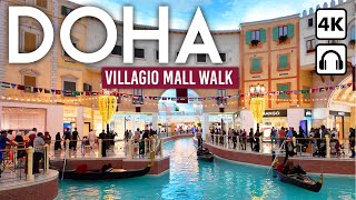 Inside the Worlds Most Extravagant Mall Doha Qatar  Villagio Mall [upl. by Asserrac]