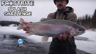 Frostbite Splash Challenge  Ft AP Jay Siemens Cast and Conquer LOSER SWIMS [upl. by Bucher]