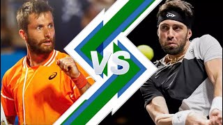 Corentin Moutet vs Nikoloz Basilashvili  NAPLES 2024 [upl. by Anelad]