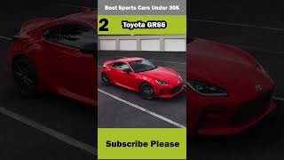 Top 5 Best Sports Cars Under 30K in 2024 [upl. by Karin]