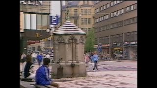 Slottet Drottninggatan och NAhuset i Örebro 1983 SVT [upl. by Arnon]