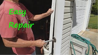 How to Replace Garage Door Weather Stripping  Easy Task [upl. by Esinaj]