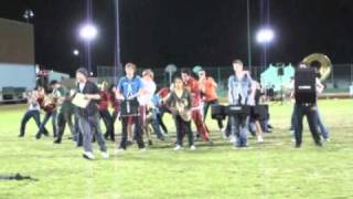 USC Trojan Marching Band  Glee  Super Bowl Episode Rehearsal [upl. by Minsk]